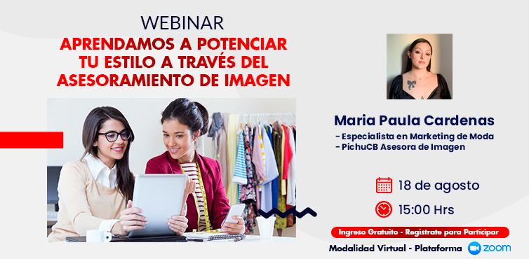 APRENDAMOS A POTENCIAR TU ESTILO A TRAVÉS DEL ASESORAMIENTO DE IMAGEN