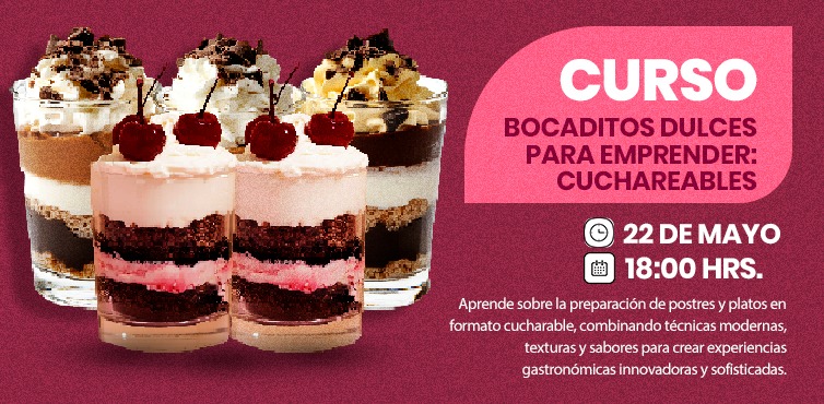 BOCADITOS DULCES PARA EMPRENDER: CUCHAREABLES
