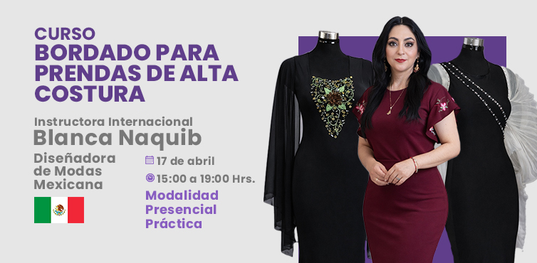 BORDADO EN PRENDAS DE ALTA COSTURA