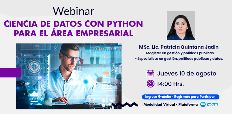 CIENCIA DE DATOS CON PYTHON PARA EL ÁREA EMPRESARIAL