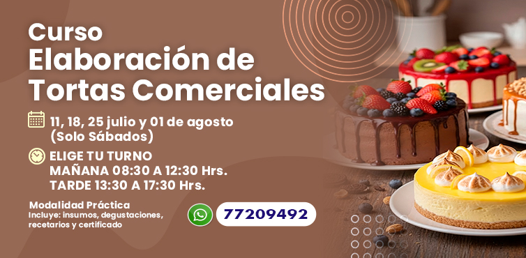 ELABORACION DE TORTAS COMERCIALES