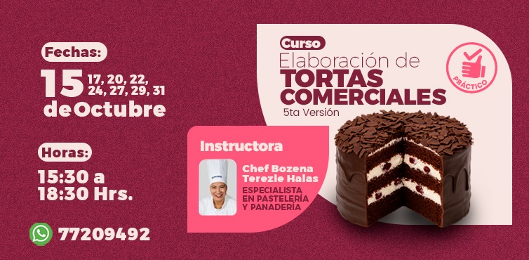 ELABORTACIÓN DE TORTAS COMERCIALES