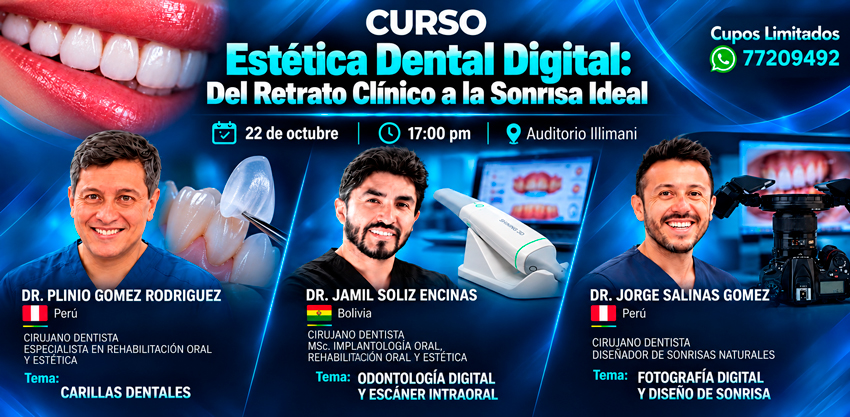 ESTÉTICA DENTAL DIGITAL: DEL RETRATO CLÍNICO A LA SONRISA IDEAL