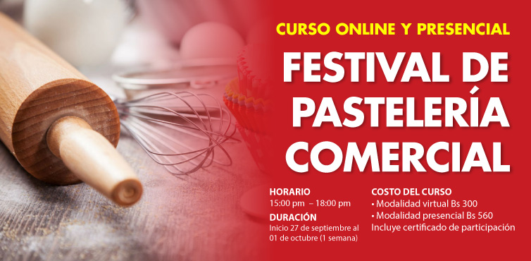 FESTIVAL DE PASTELERÍA COMERCIAL