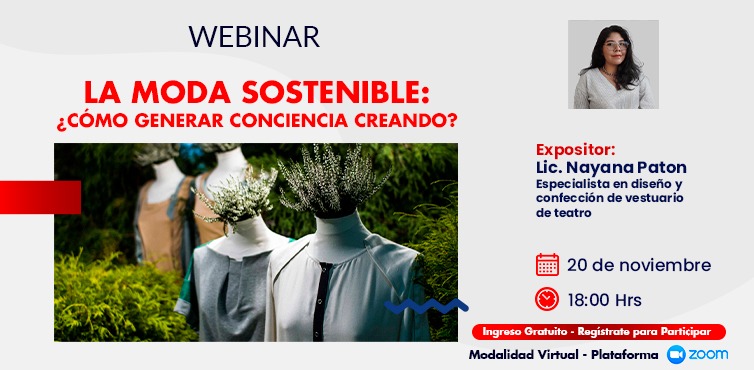 LA MODA SOSTENIBLE: ¿CÓMO GENERAR CONCIENCIA CREANDO?