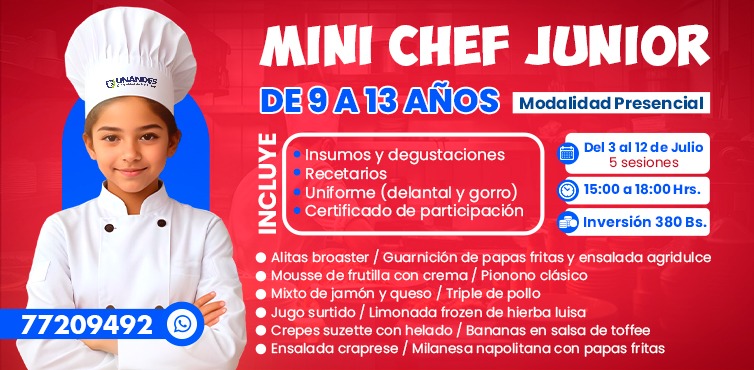 MINI CHEF JUNIOR