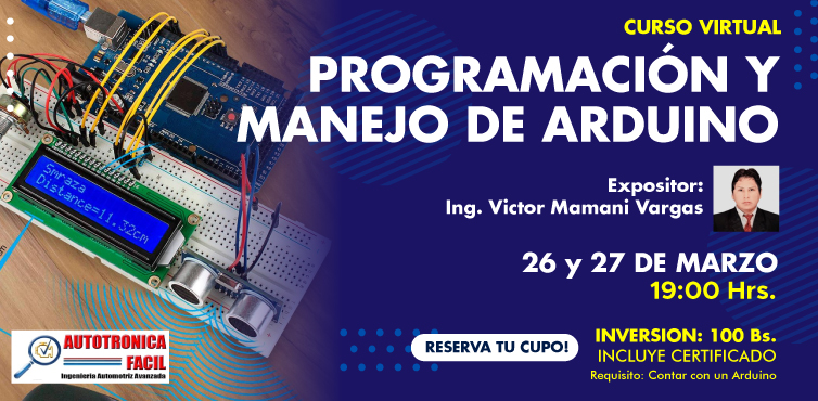 PROGRAMACIÓN Y MANEJO DE ARDUINO