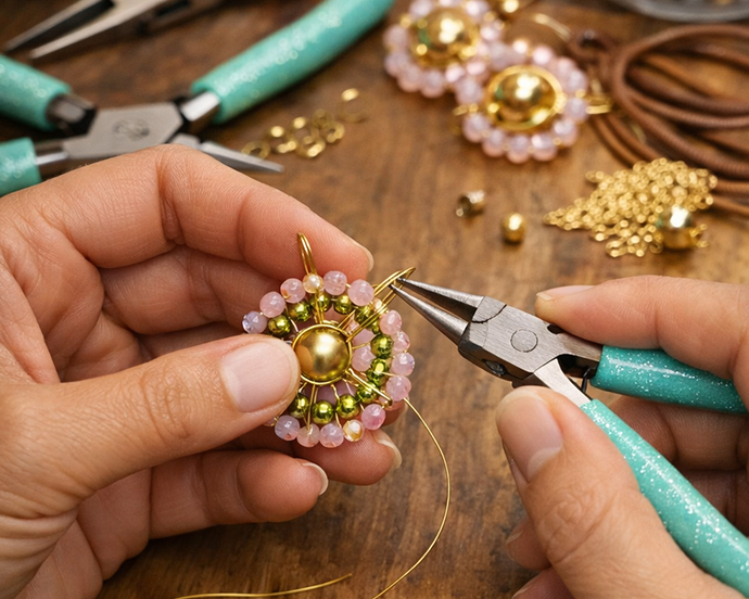 JOYERIA CON TÉCNICAS DE ALAMBRISMO