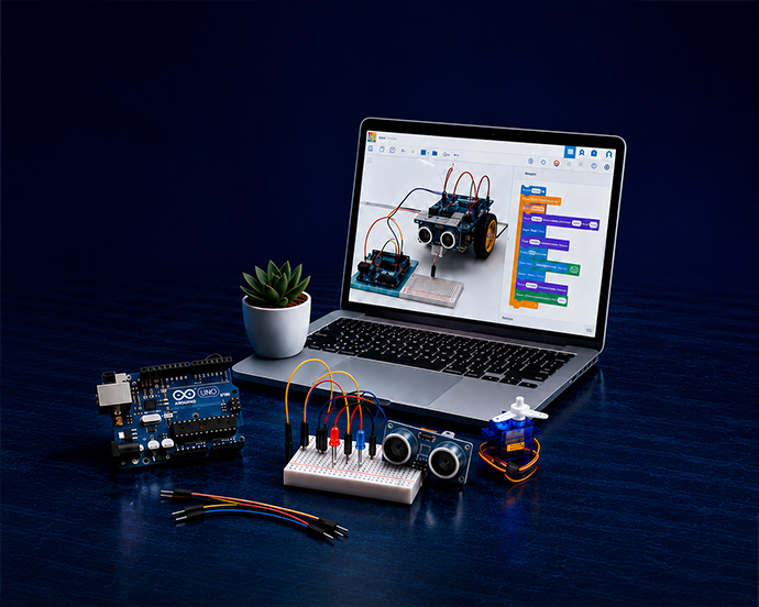 ROBOTICA EDUCATIVA CON ARDUINO Y TINKERCAD DESDE CERO